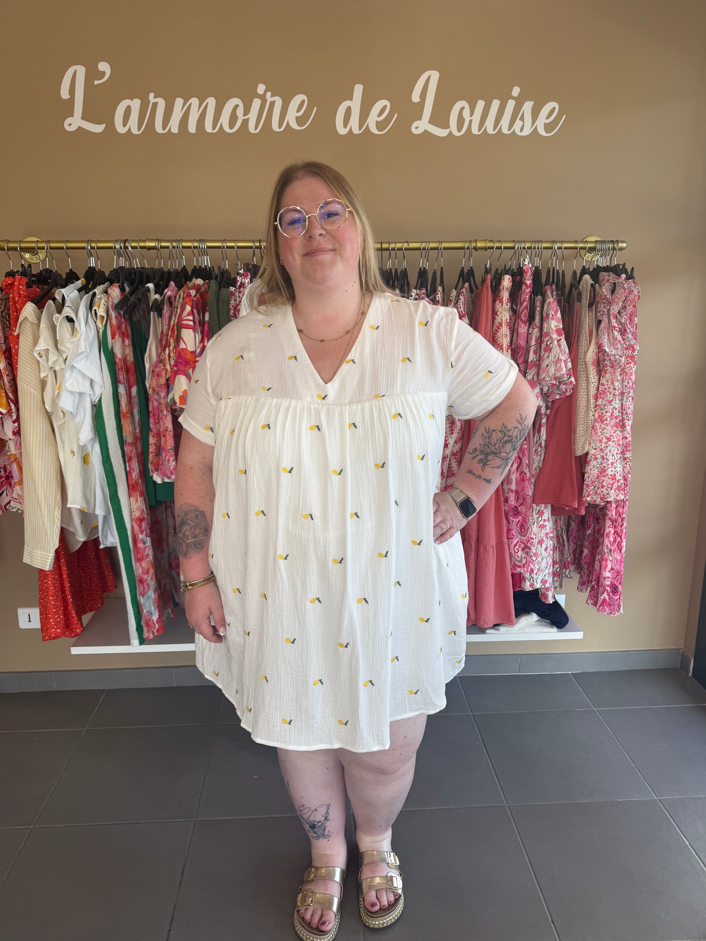 Robe short Lemon