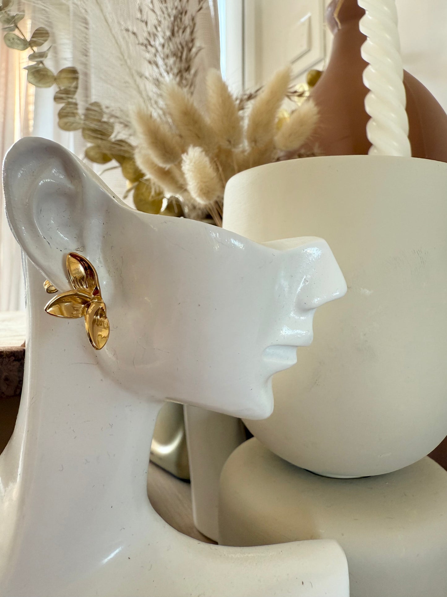 Boucles d'oreilles Fleurs