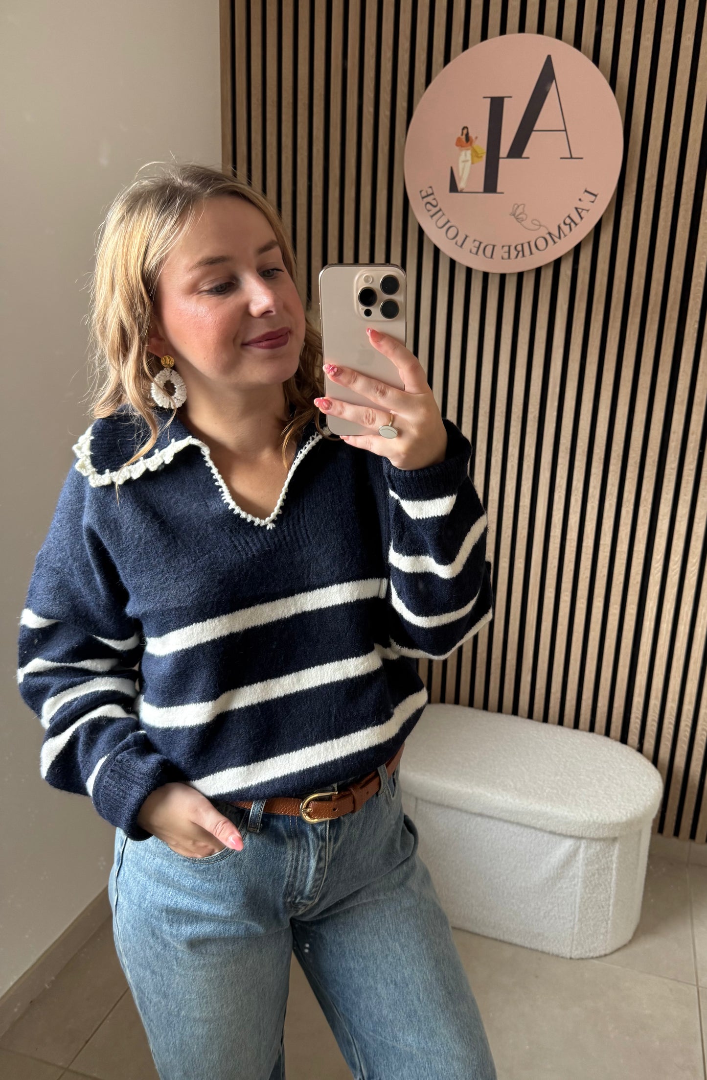 Pull marinière Eva