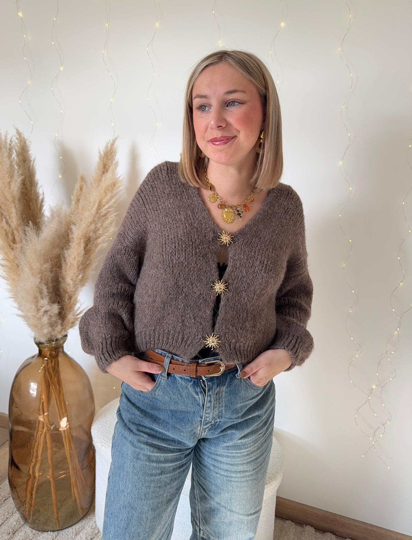 Gilet / Pull Soleil