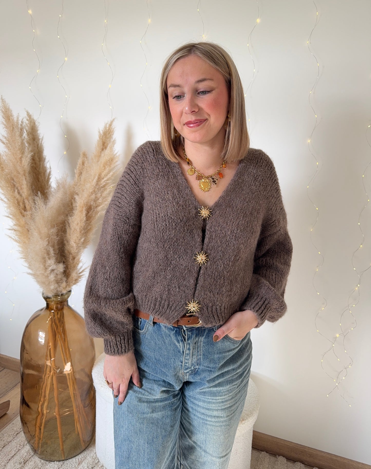 Gilet / Pull Soleil
