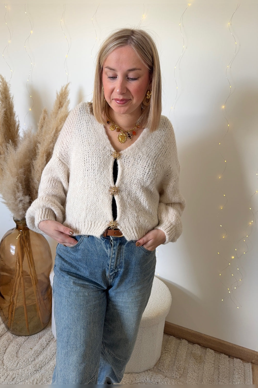 Gilet / Pull Soleil