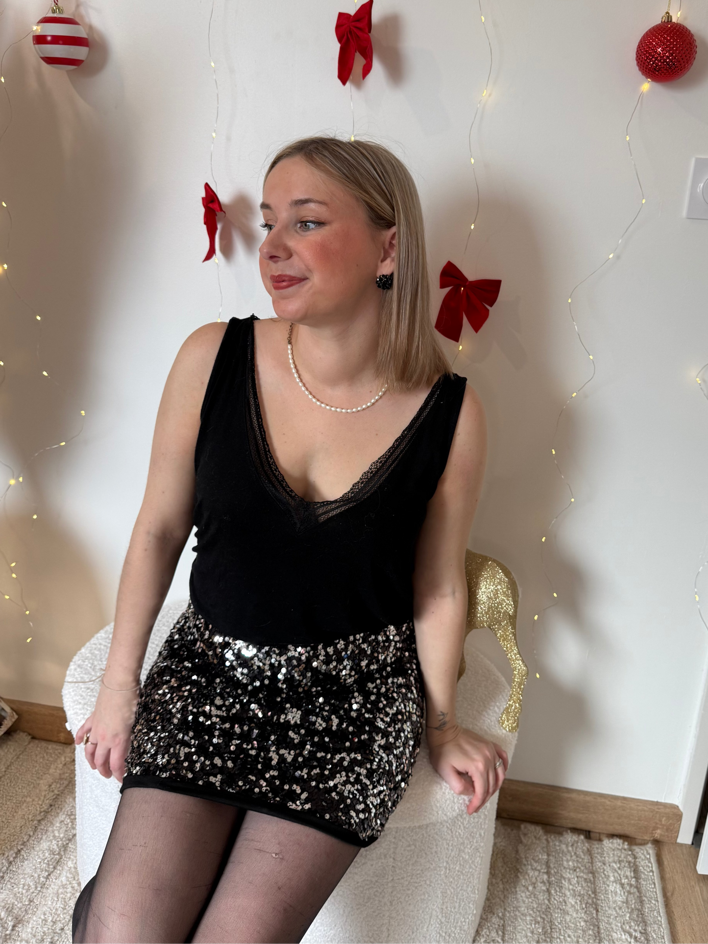 Jupe en sequin