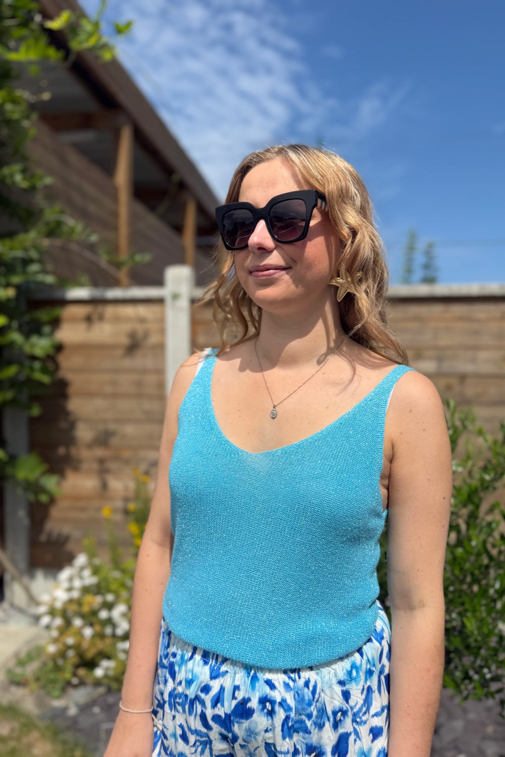 Top à paillettes Mira