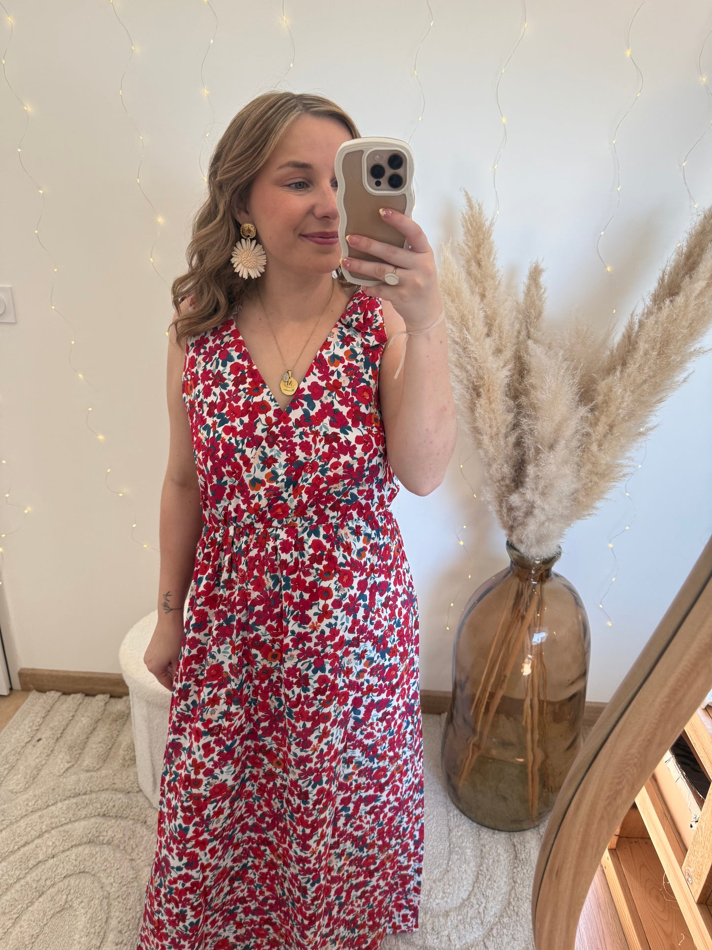 Robe camélia