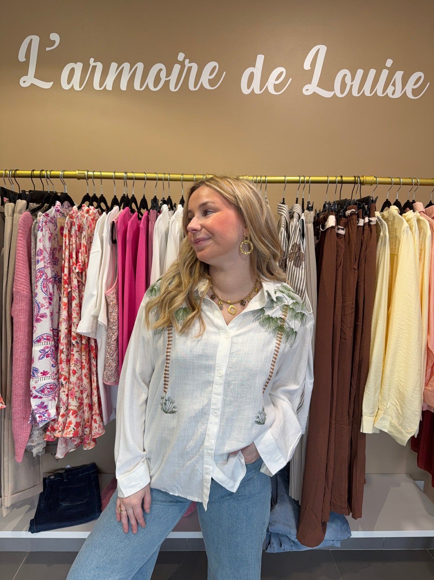 Chemise Palmier