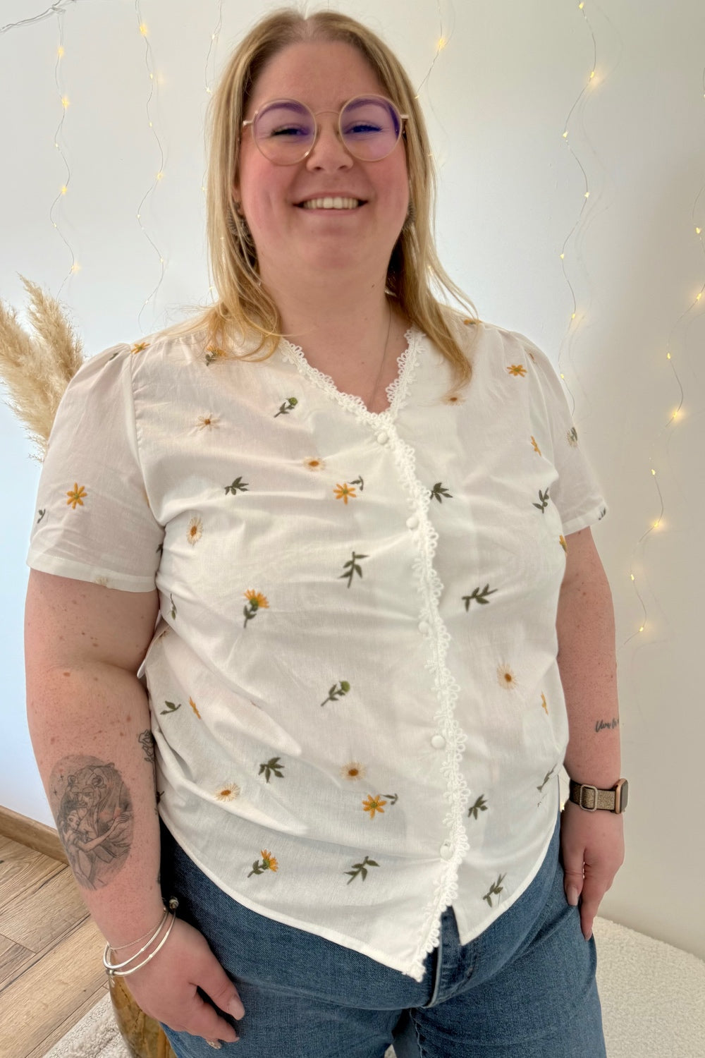 Blouse Maria ( Grande taille)