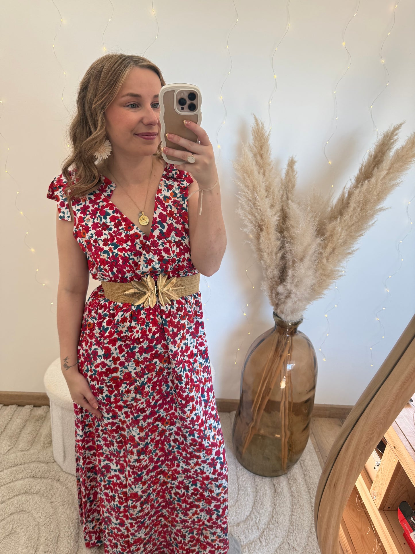 Robe camélia