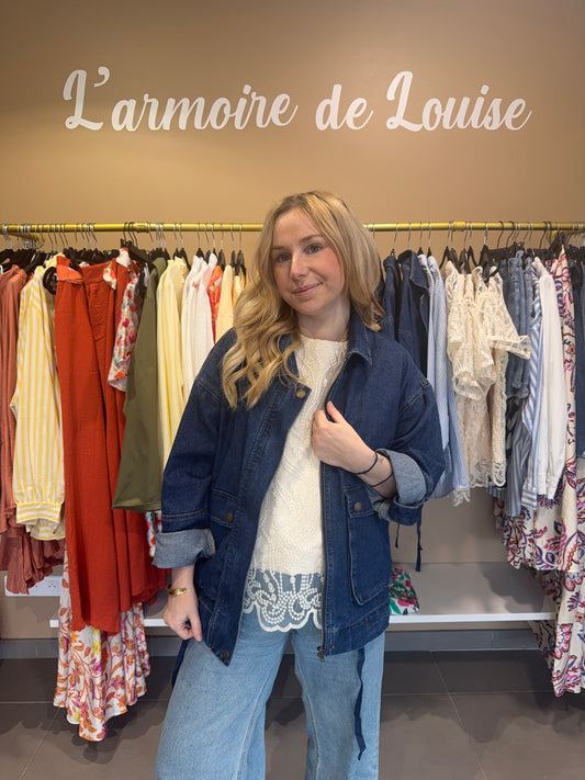 Veste en jean