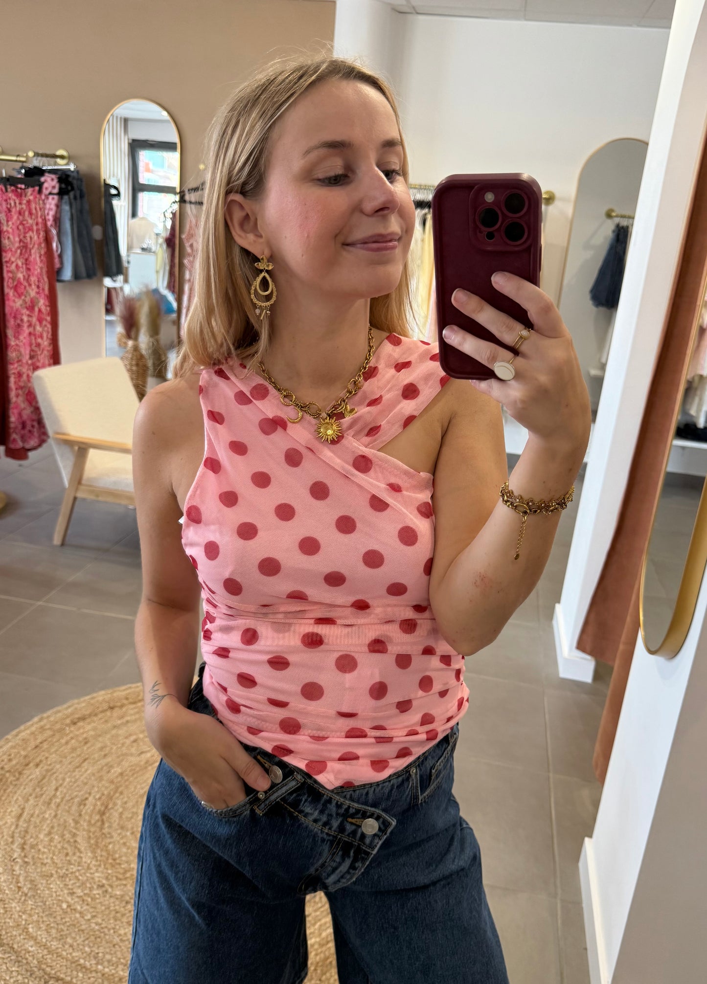Body à pois
