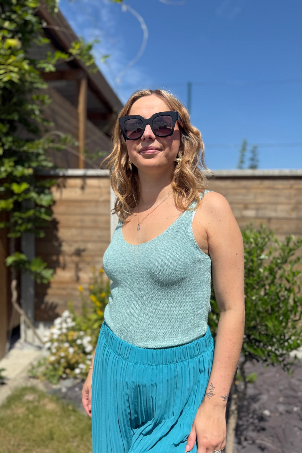 Top à paillettes Mira