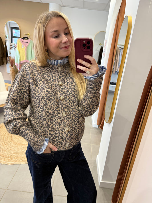 Gilet leopard
