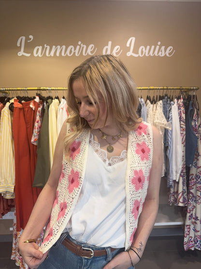Gilet crochet
