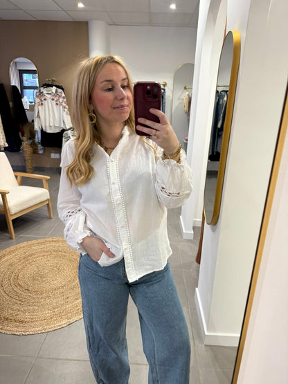 Blouse céleste