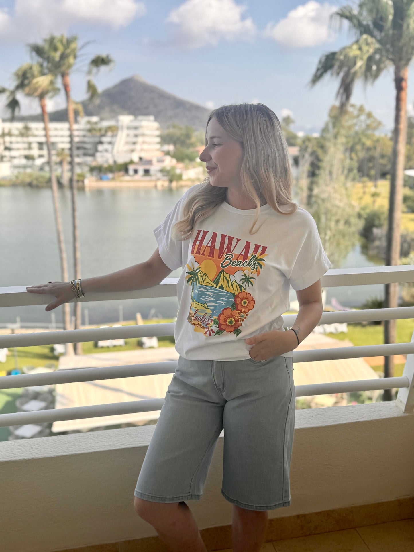 T-shirt Hawaï