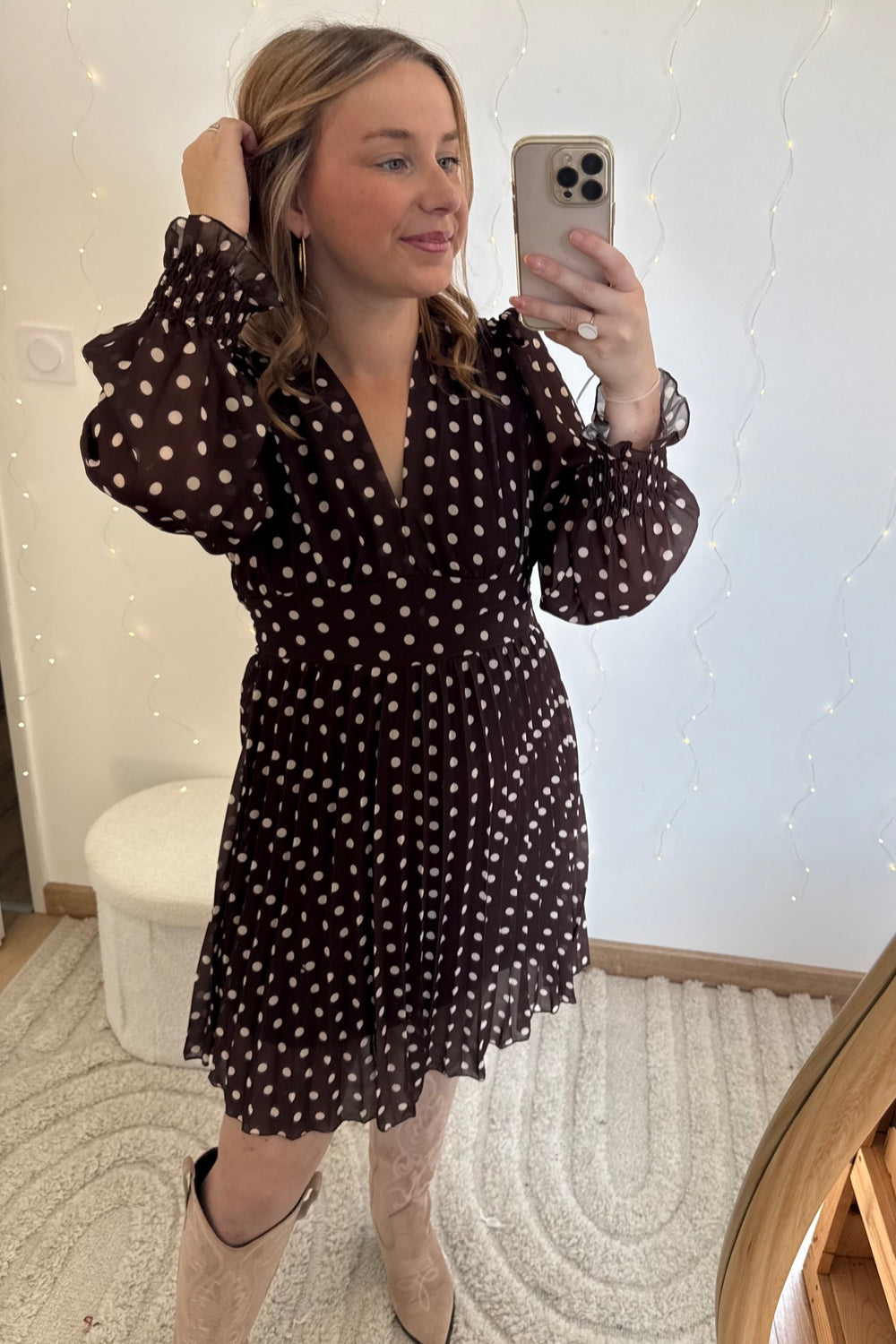 Robe à pois Léa
