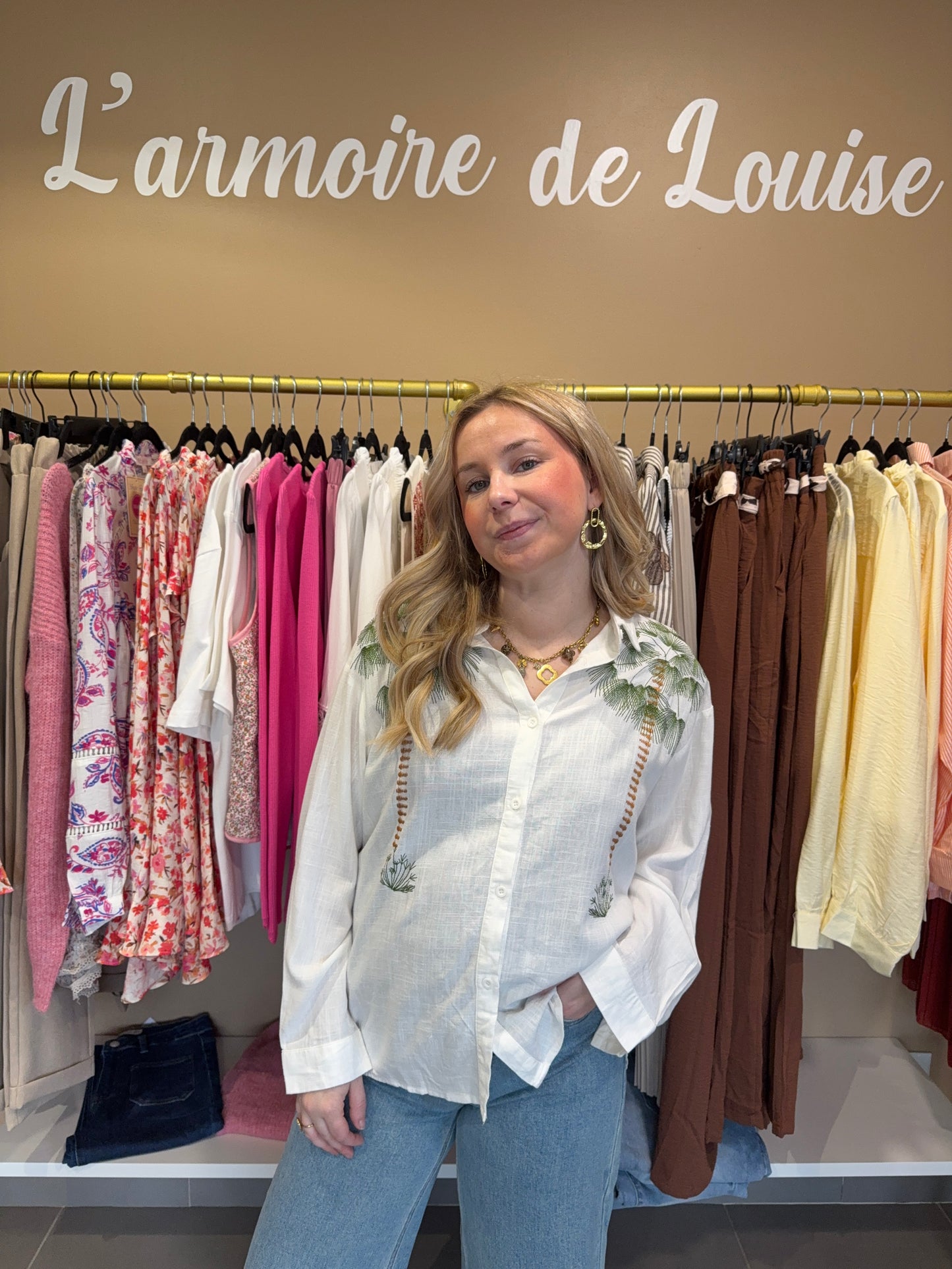 Chemise Palmier
