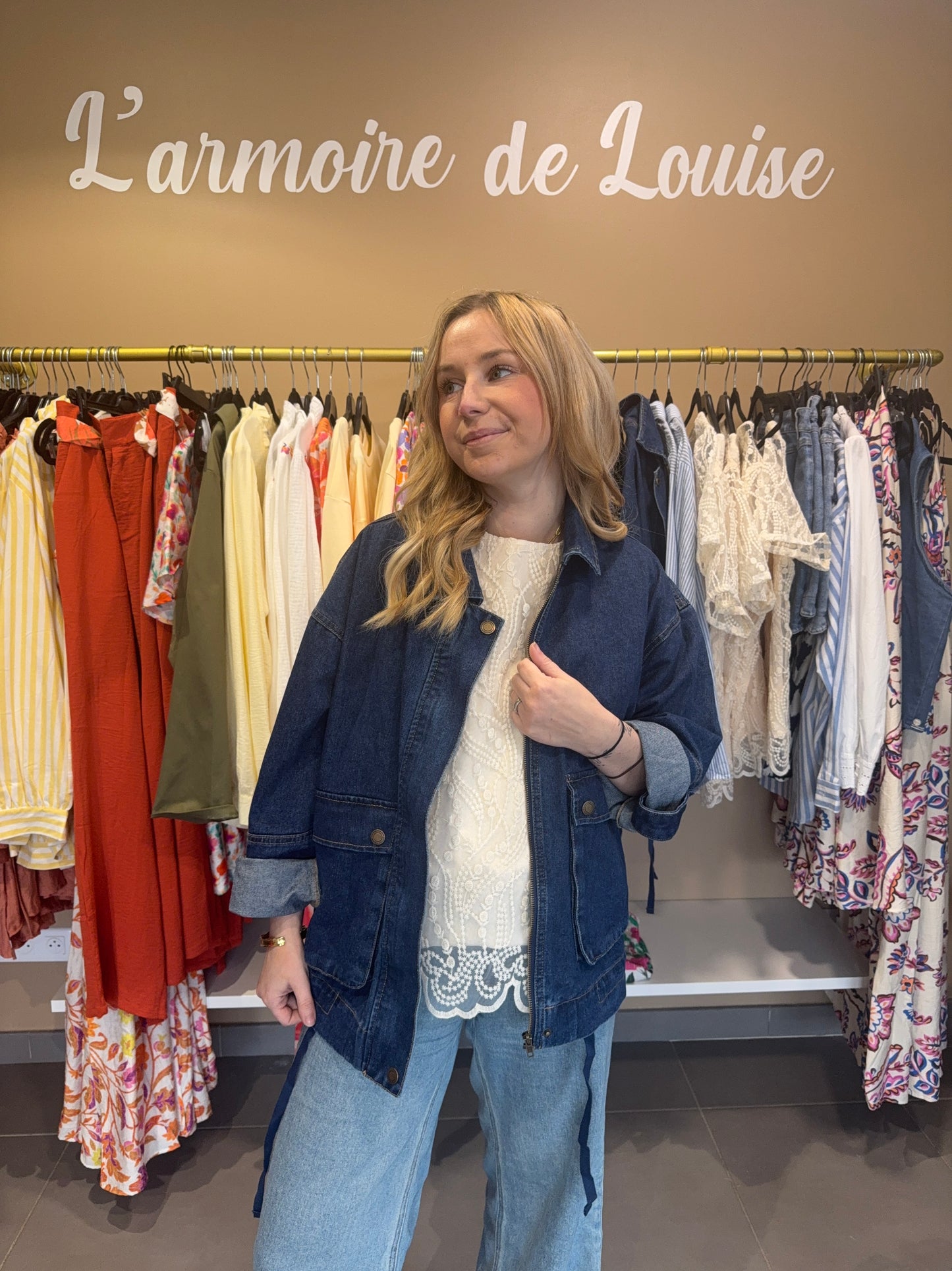 Veste en jean