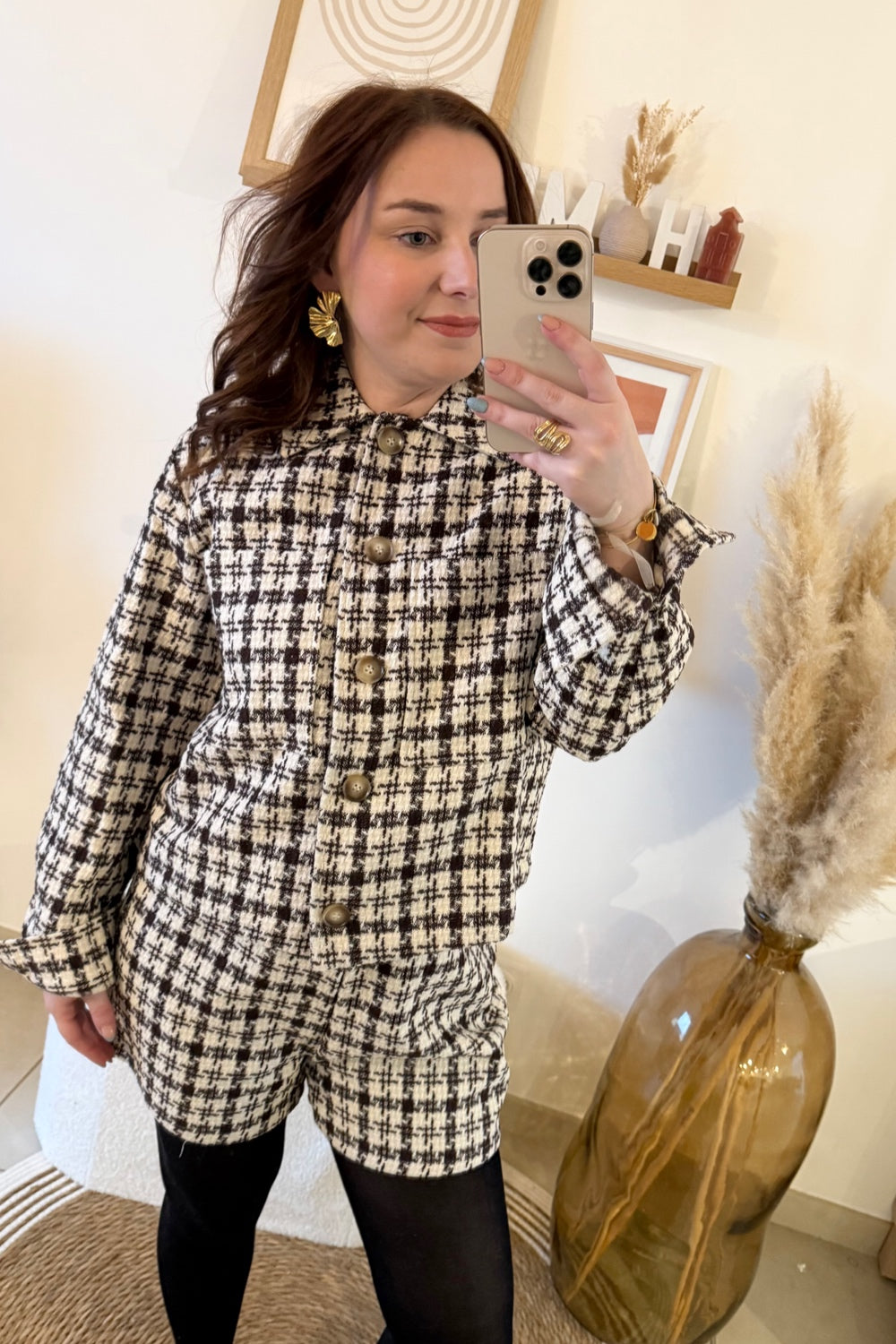 Veste tweed Camille