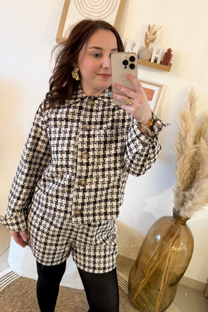 Veste tweed Camille