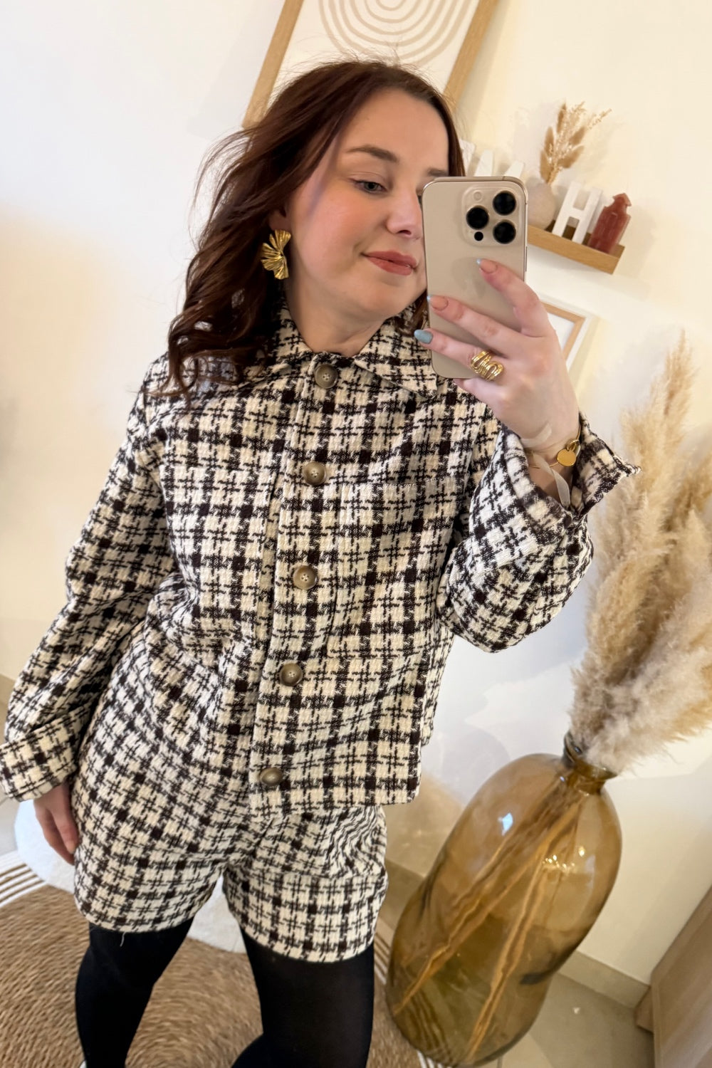 Short tweed Camille