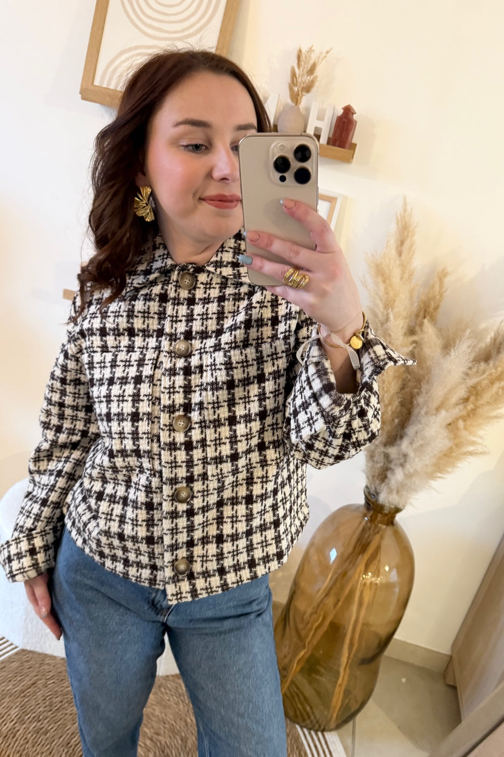 Veste tweed Camille
