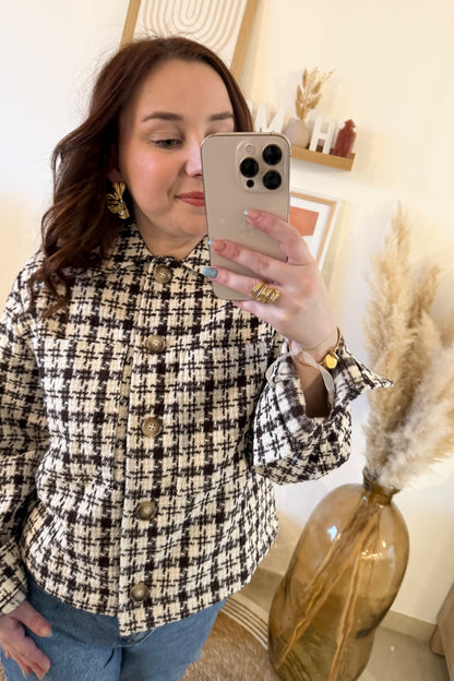 Veste tweed Camille