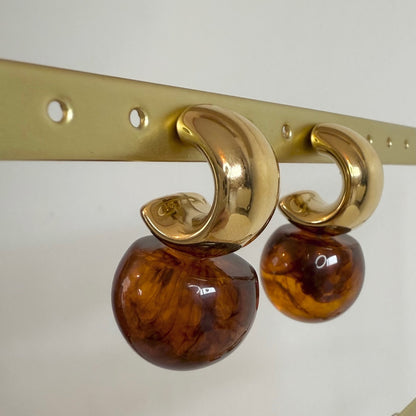 Boucles d'oreilles Iris