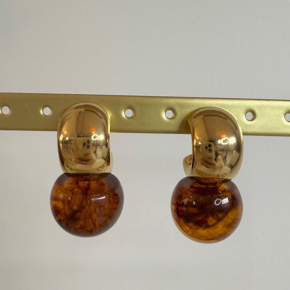 Boucles d'oreilles Iris
