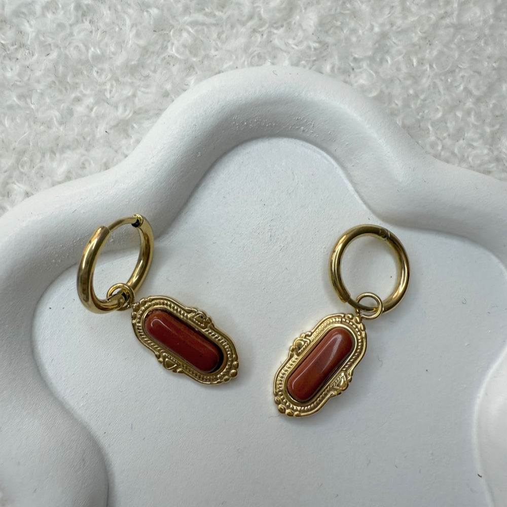 Boucles d'oreilles Terracotta