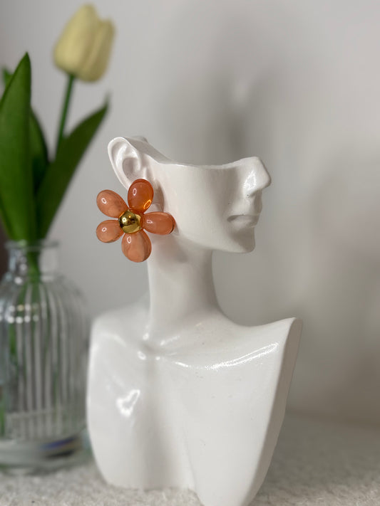 Boucles d'oreilles Fleur