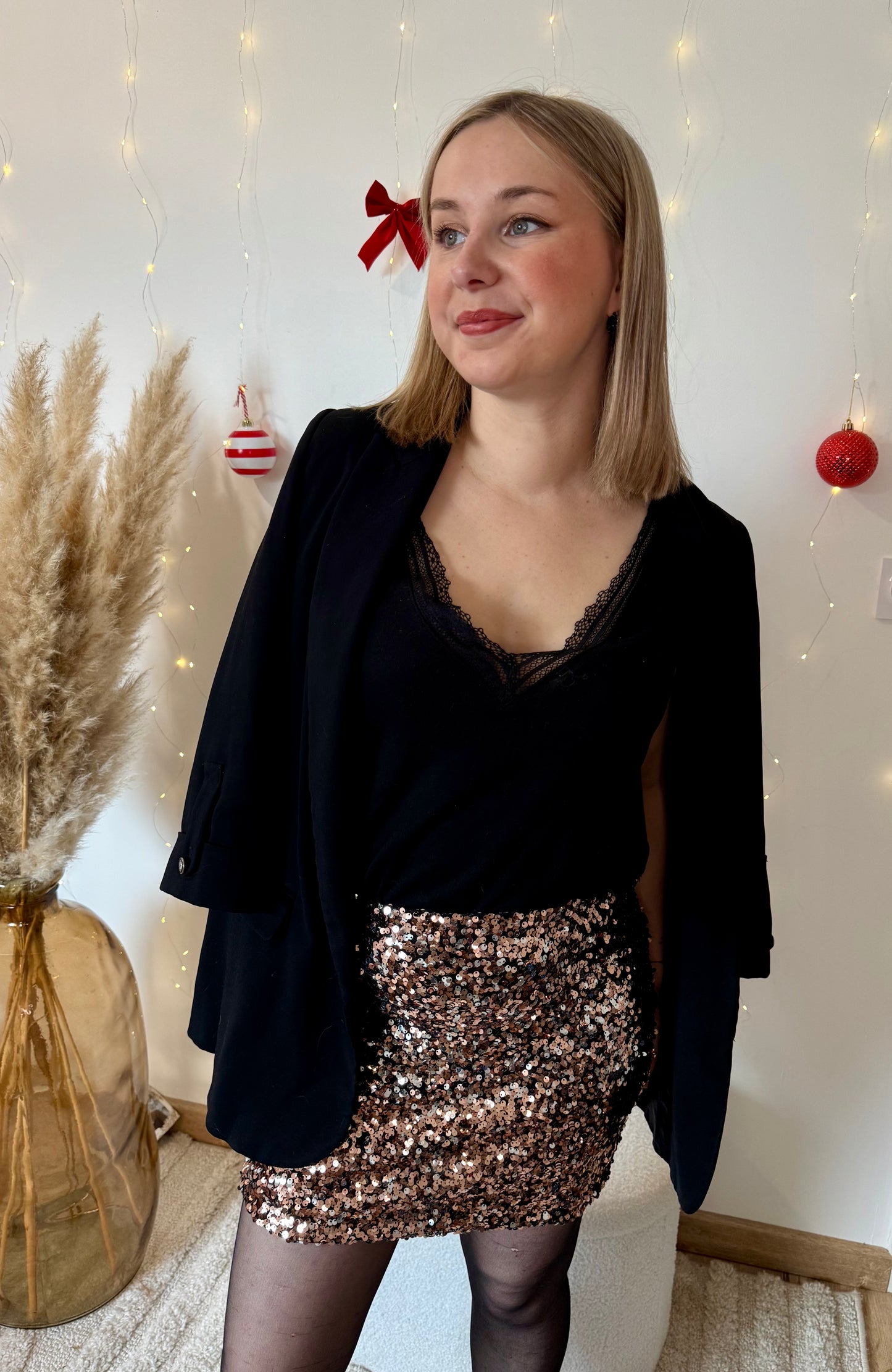 Jupe en sequin